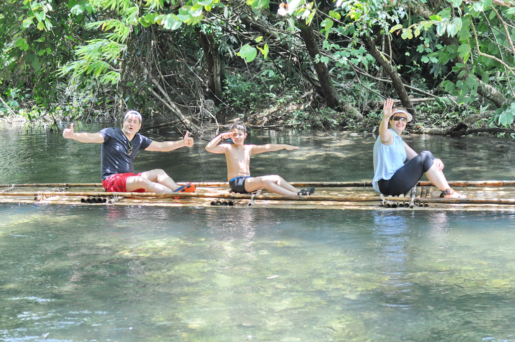 Bamboo Rafting 📍 BB A