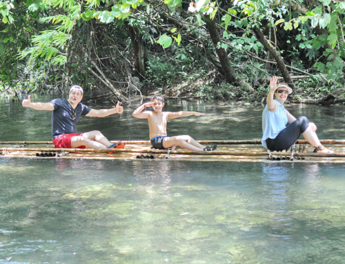 Bamboo Rafting 📍 BB A