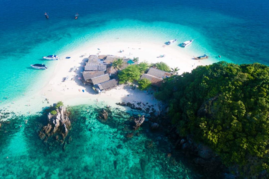 phi phi 4 islands 9 points package by speed boat